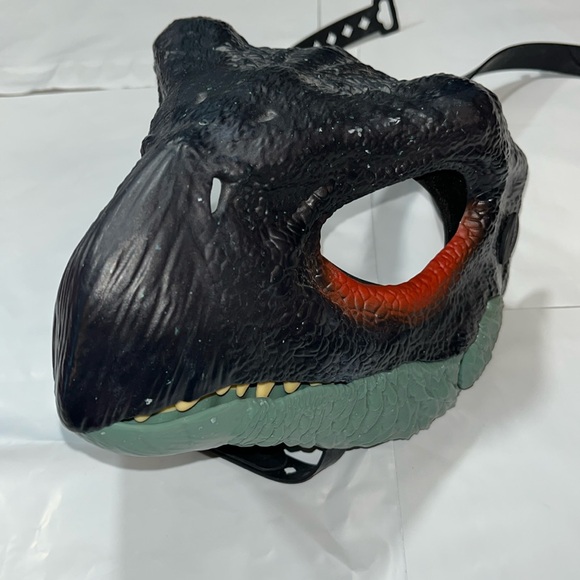 DINOSAUR MASK SCARY TEETH Mattel GWY33 Jurassic World Dominion Therizinosaurus - Picture 4 of 13